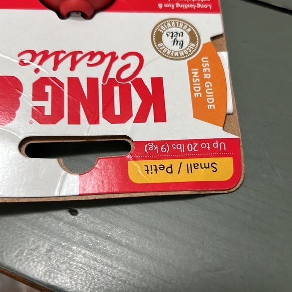 NWT Kong Classic Dog Toy for Small Dogs up to 20lb - Picture 3 of 3